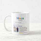 Mug Drôle Meilleure Nièce Jamais Résultat De Recherche (Gauche)