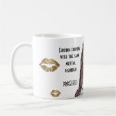 Mug Drôle meilleurs amis avec le même trouble mental c (Gauche)