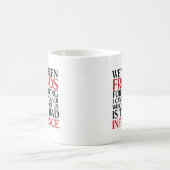 Mug Drôle meilleurs amis - Mauvaise influence (Centre)