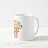 Mug Drôle mignon automne automne mignon poivron café (Devant droit)