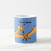 Mug Drôle mignon dessin animé de pterodactyle volant o (Centre)