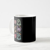 Mug Drôle mignon Fantôme Saison Éffrayante Glow Dans H (Devant gauche)