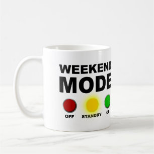 Mug drôle Mode week-end ou Mug de voyage
