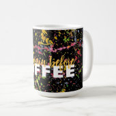 Mug Drôle, Mon Cerveau Avant Le Café (Devant droit)