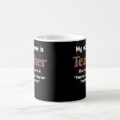 Mug Drôle Mon Pseudo Est Enseignant Mais Mon Nom Compl (Centre)