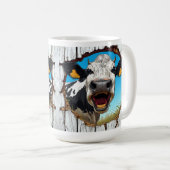 Mug Drôle Moo Mug, Heifer Lover Cup (Devant droit)