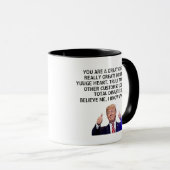Mug Drôle mot de Trump, président Donald Trump 47 (Devant droit)