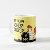 Mug Drôle Motherclucker Rooster Coffee Mug, Coupe (Devant gauche)