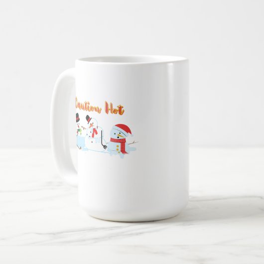 Mug Drôle Moulin Snowmen (Devant gauche)