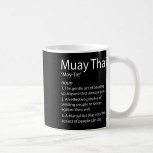 Mug Drôle Muay Thai Et Thai Boxe - Muay Thai Defini