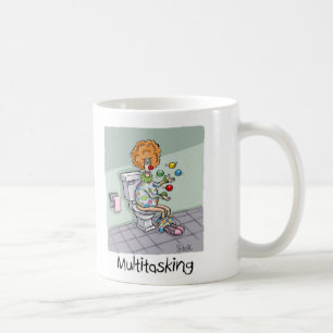 Mug Drôle Multitâche Cartes et Cadeaux Clown