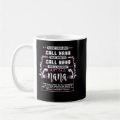 Mug Drôle Nana Sayings Cadeaux Appelez simplement Nana (Gauche)