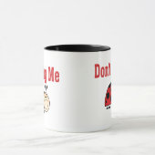 Mug Drôle ne me bug pas Ladybug (Centre)