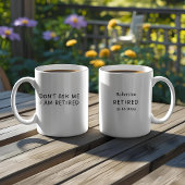 Mug Drôle Ne me demandez pas, je suis à la retraite Ca