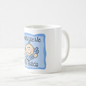 Mug Drôle ne me faites pas l'appel Babcia (Devant droit)