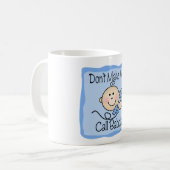 Mug Drôle ne me faites pas l'appel Babcia (Devant gauche)