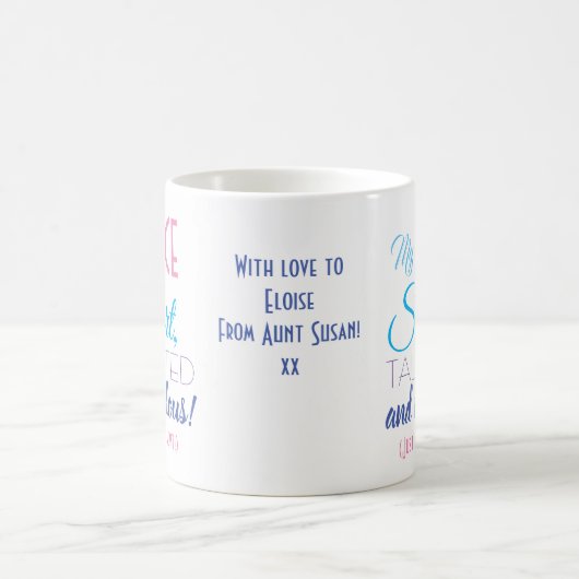 Mug Drôle niece (Centre)