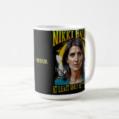 Mug Drôle Nikki Haley (Devant droit)