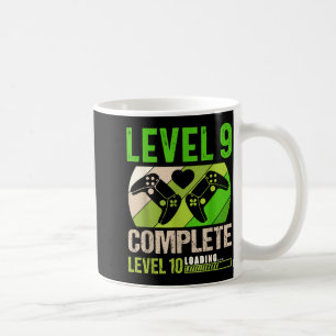 Mug Drôle niveau rétro vintage 9e anniversaire de mari