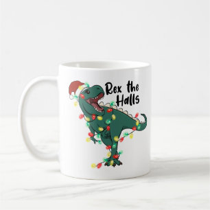 Mug Drôle Noël Rex Les Halls T-rex