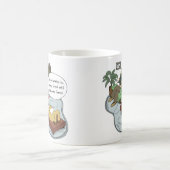 Mug Drôle Noël Vacances Cartoon Reindeer Therapy (Centre)