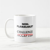 Mug drôle non inflammable (Gauche)
