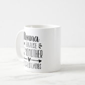 Mug Drôle Nonna Grand-Mère C'Est Pour La Citation Des  (Devant gauche)