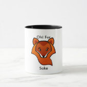 Mug Drôle "Oh ! Pour Fox Sake" (Centre)