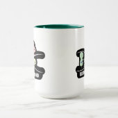 Mug Drôle ohms Law Electricity Expliqué pour l'étudian (Centre)