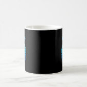 Mug Drôle Oiia Distressed Chat Frottant Chat Oi Oi Uia (Centre)