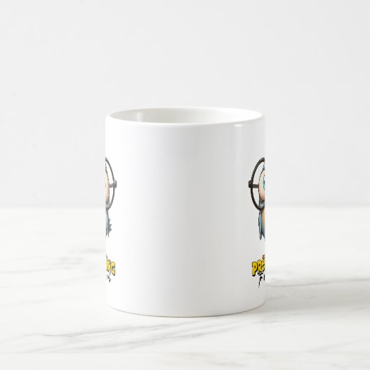 Mug Drôle Oiseau se faisant passer pour une typographi (Centre)