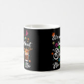 Mug Drôle, on ne parle pas sans brasser Non Pas de caf (Centre)