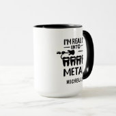 Mug Drôle Orthodontiste Nom professionnel personnalisé (Devant droit)