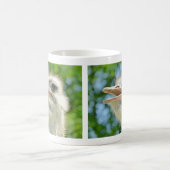 Mug Drôle Ostrich Portrait Photo (Centre)