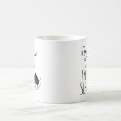 Mug Drôle Oublier Amour (Centre)