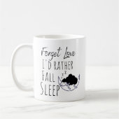 Mug Drôle Oublier Amour (Gauche)