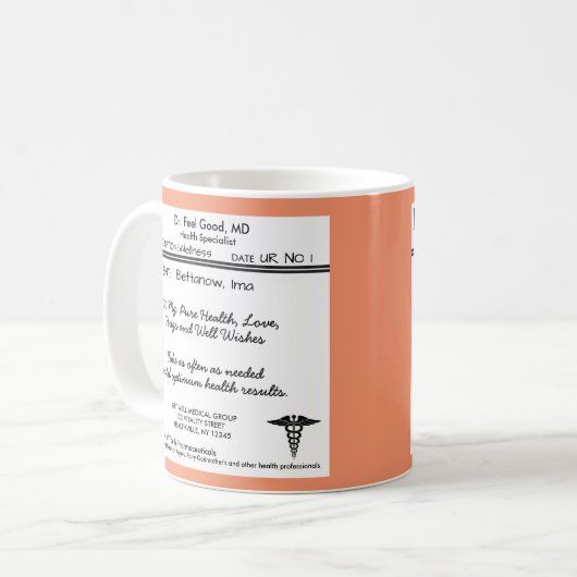 Mug Drôle Pad RX (Devant gauche)