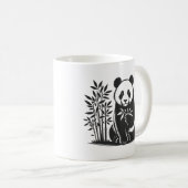 Mug Drôle Panda (Devant droit)