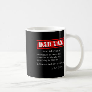 Mug Drôle Papa fiscale Définition Sarcastique Fête des