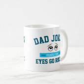 Mug Drôle Papa plaisante père Pun (Devant droit)