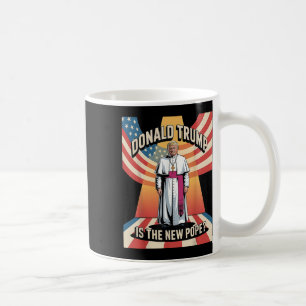 Mug Drôle Pape & ; Président Donald Trump, Catholiq
