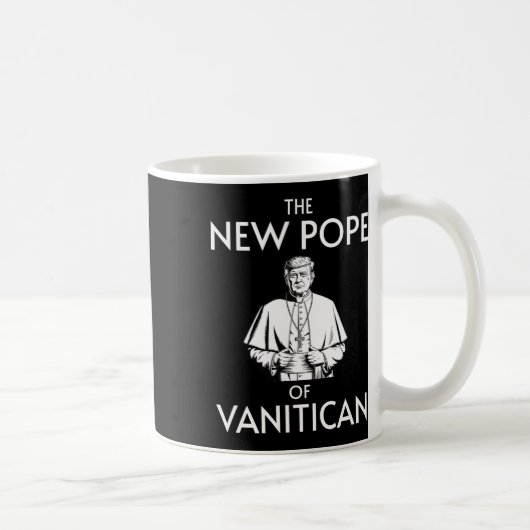 Mug Drôle Pape Trump Du Vanitican (Droite)