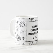 Mug Drôle paroles mal entendues style années 80 (Devant gauche)