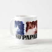 Mug Drôle Pas de Paparazzi Couleur de chat (Devant gauche)