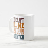 Mug Drôle Pas Ma Fille (Devant gauche)