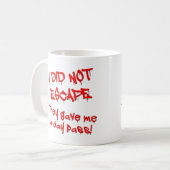 Mug drôle Pass journée (Devant gauche)