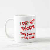 Mug drôle Pass journée (Gauche)