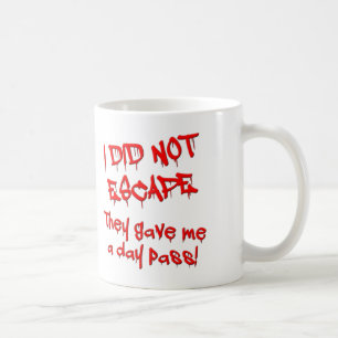 Mug drôle Pass journée