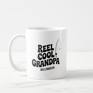 Mug Drôle Pêche bobine Cool grand-père Fête des pères 