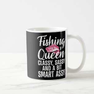 Mug Drôle Pêche Queen Design Pour Femmes Femmes Pêche